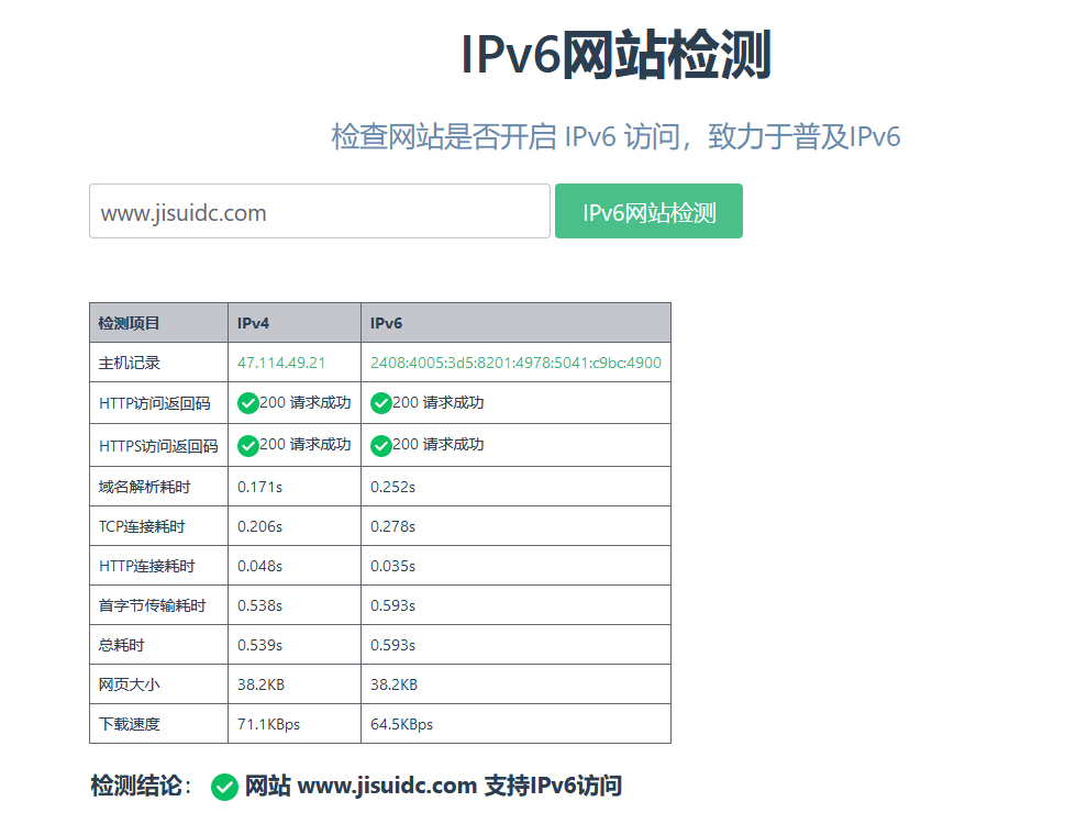 樟樹極速網(wǎng)絡科技官網(wǎng)升級IPv6